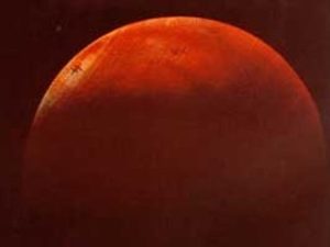 Цветная фотография Марса, полученная КА «Марс-3»