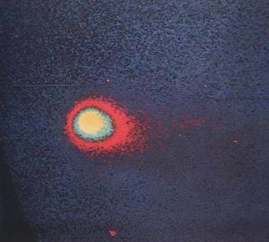 Рождественское фото кометы Когоутека в ультрафиолетовом спектре (25.12.1973)