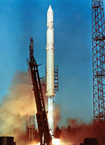 Старт ракеты «Циклон-2»