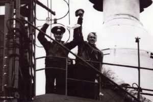 Экипаж «Союза-8» перед стартом