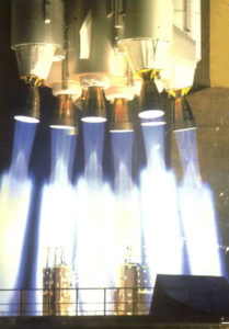 ЖРД «Викинг-5» и «Викинг-6» в составе первой ступени и ускорителей PAL