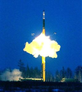 Пуск ракеты-носителя «Старт-1»
