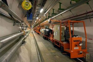 Туннель кольца ЦЕРНовского коллайдера