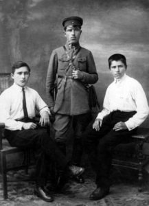 Братья Янгели: Константин, Александр и Михаил