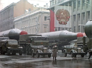 Р-36 на параде 1969 г.